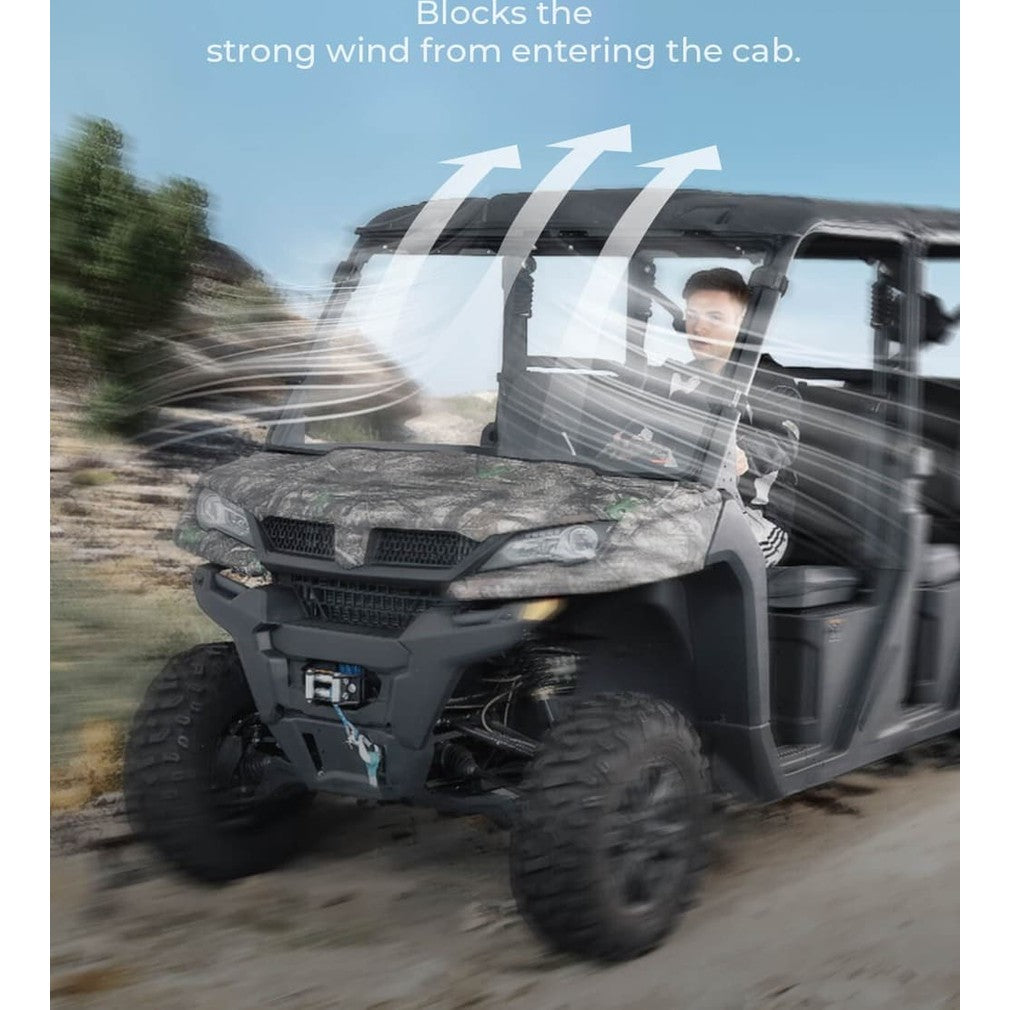 Kemimoto CF Moto UForce 1000/1000XL Clear Front Full Windshield