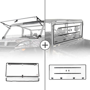 Kemimoto CF Moto UForce 1000/1000XL Flip & Rear Windshield