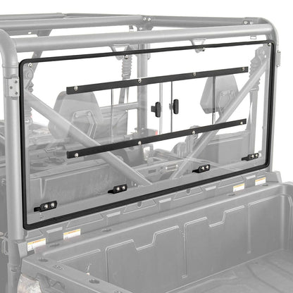 Kemimoto CF Moto UForce 1000/1000XL Vented Sliding No-Drill Rear Windshield