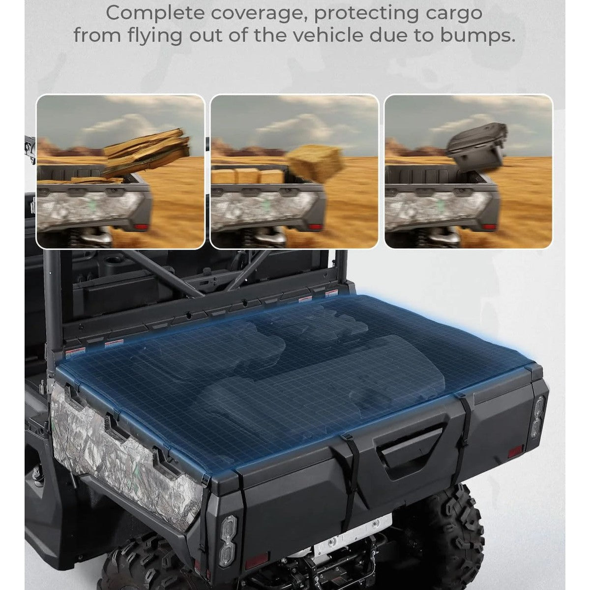 Kemimoto CF Moto UForce 1000 Soft Cargo Bed Cover