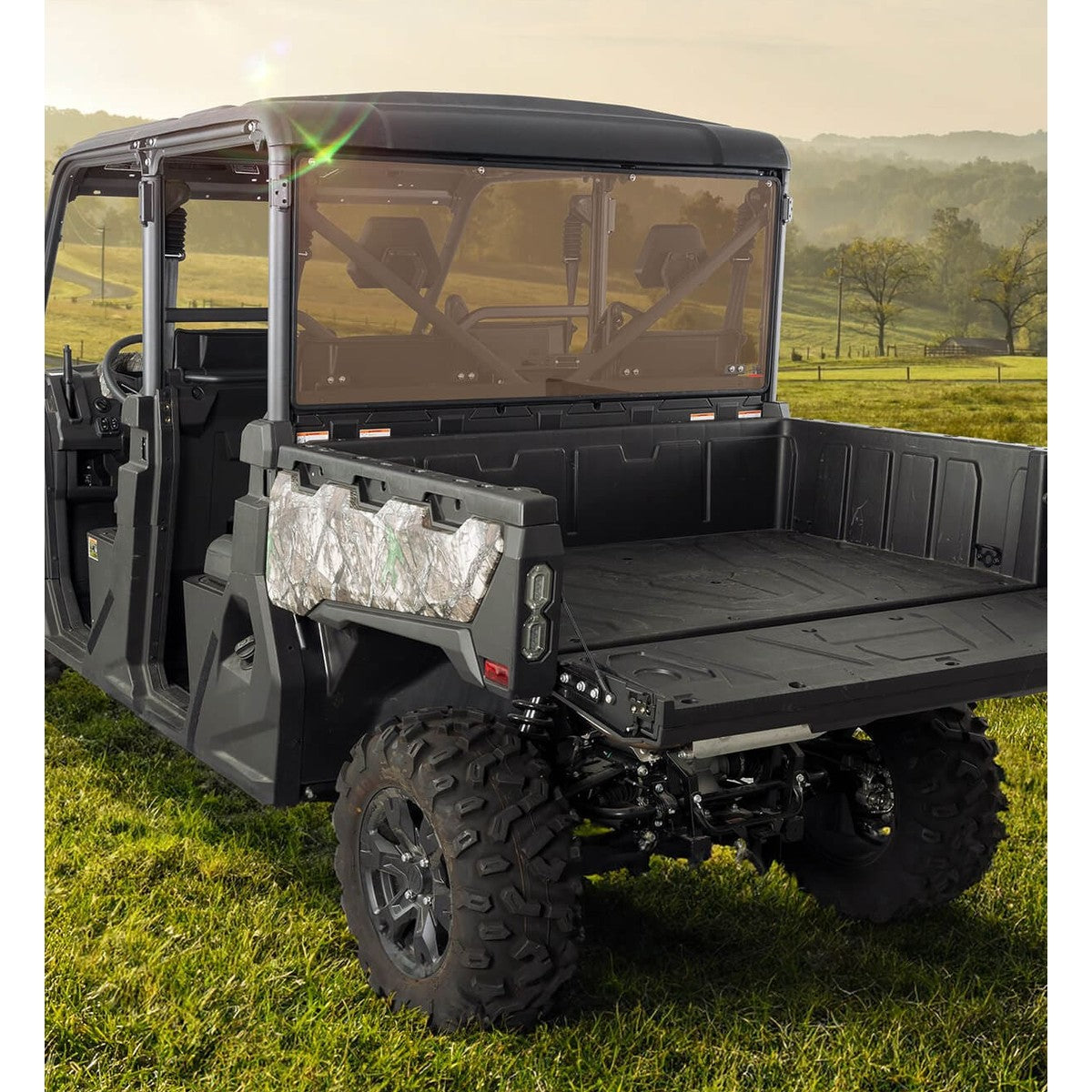 Kemimoto CF Moto UForce 1000 UV-Resistant Tinted Rear Windshield
