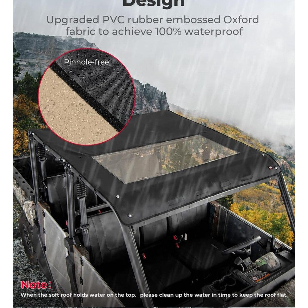 Kemimoto CF Moto UForce 1000 XL Canvas Tinted Waterproof Soft Roof