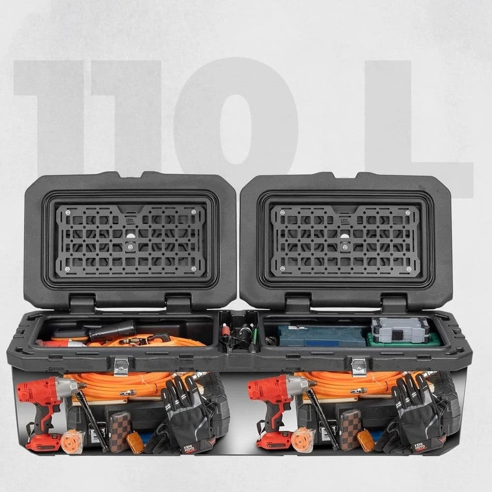 Kemimoto CF Moto UForce 1000/1000XL 110L/29Gal UTV Bed Storage Box