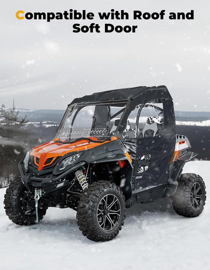 Kemimoto CF Moto ZForce Front Windshield w/Sliding Window