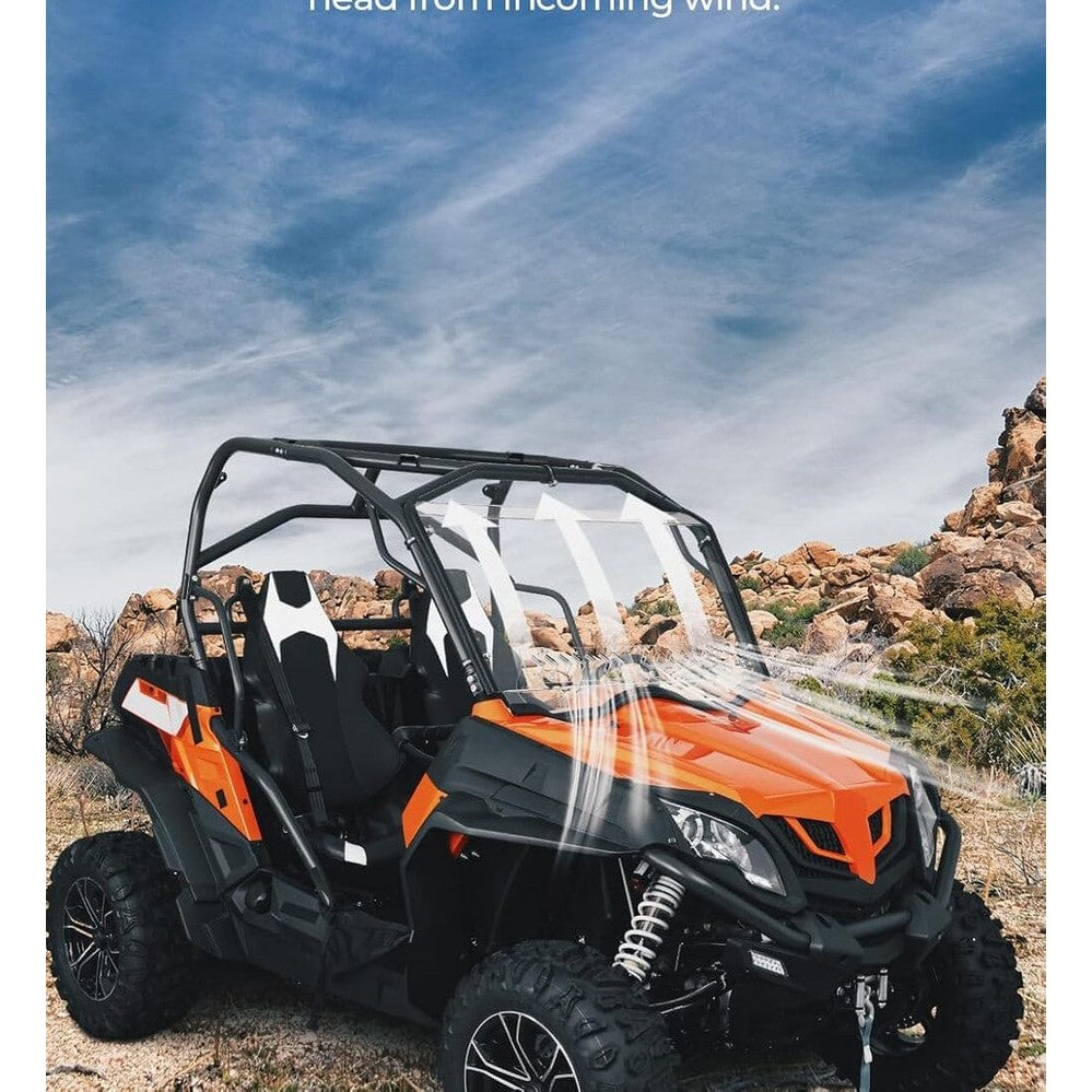 Kemimoto CF Moto ZForce 800/ 1000 Front Windshield w/Sliding Window
