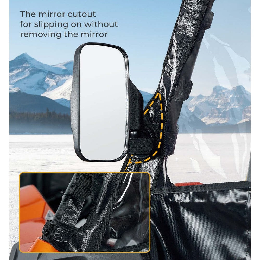 Kemimoto CF Moto ZForce 800/ 1000 Soft Cab Enclosure Doors