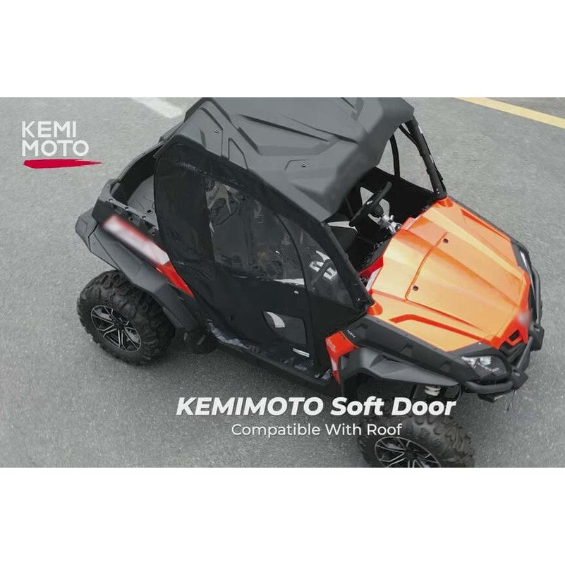 Kemimoto CF Moto ZForce 800/ 1000 Soft Cab Enclosure Doors