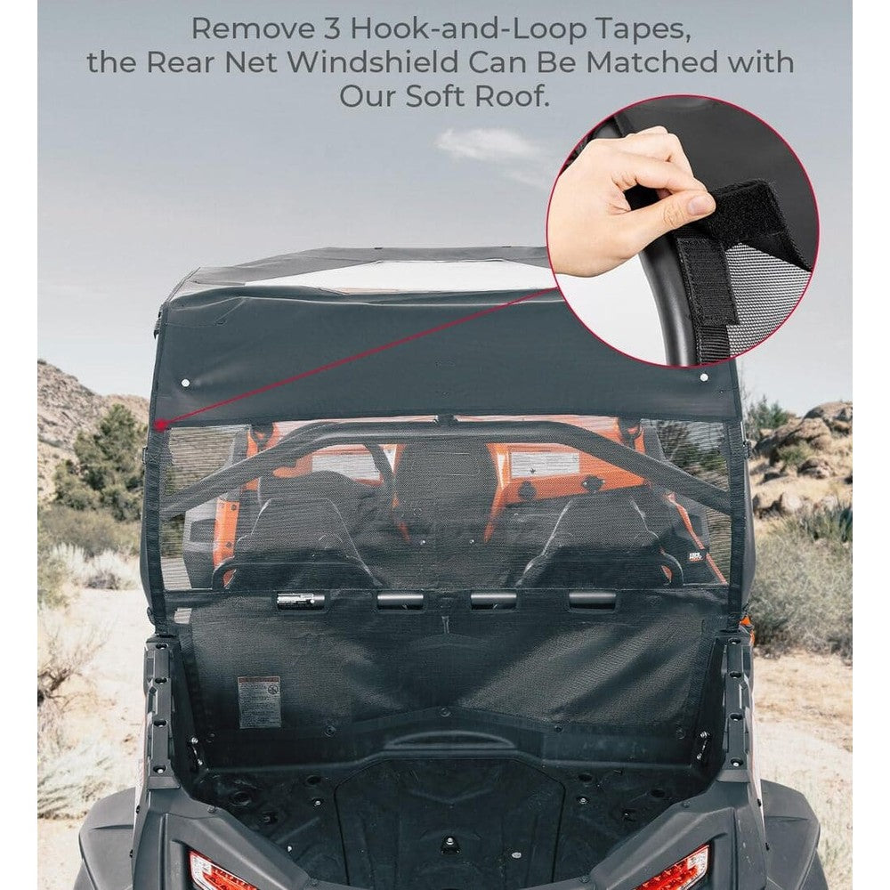 Kemimoto CF Moto ZForce 500/800/1000 Ventilated Rear Window Net Mesh