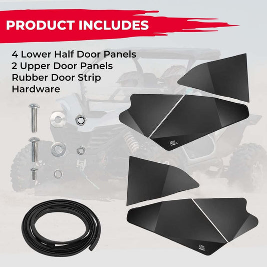Kemimoto CF Moto ZForce 950 Aluminum Lower Doors Inserts