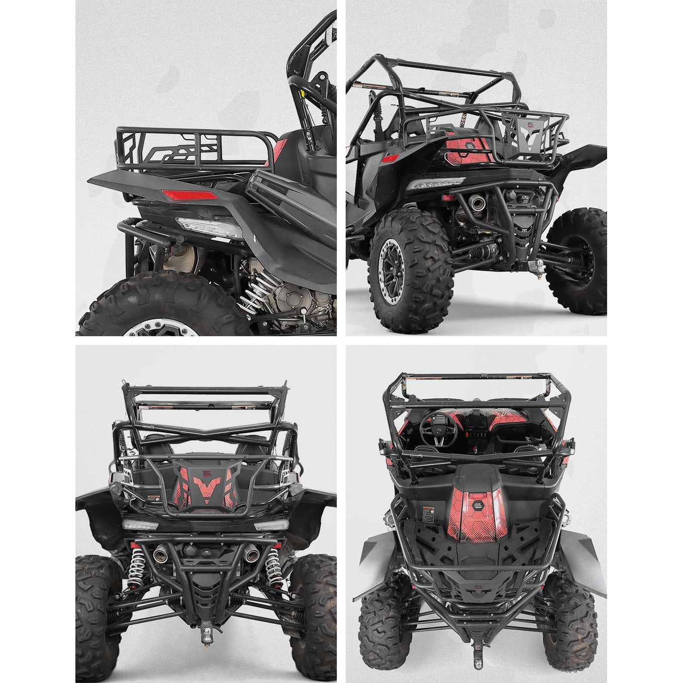 Kemimoto CF Moto ZForce 950 Bed Enclosure Rear Tailgate