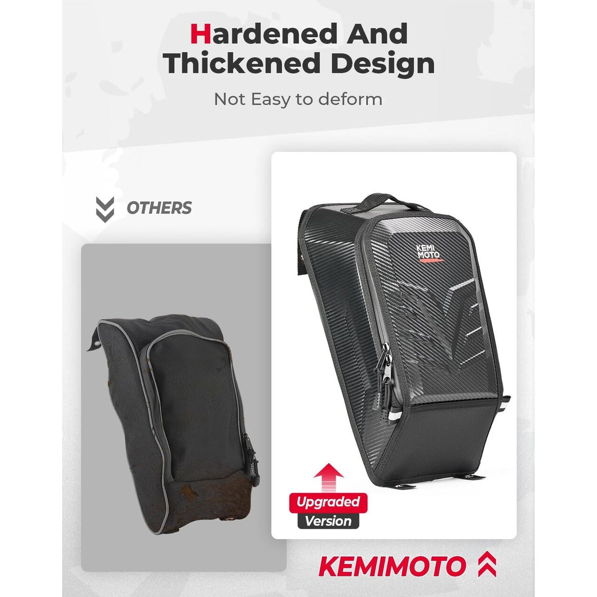 Kemimoto CF Moto ZForce 950 Center Storage Bag EVA Rigid Material