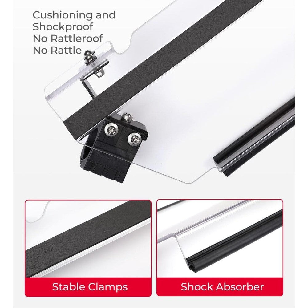 Kemimoto CF Moto ZForce 950 3-in-1 Folding Half Flip Windshield