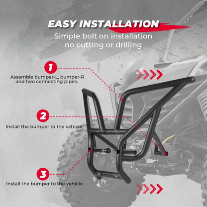 Kemimoto CF Moto ZForce 950 Front Bumper Brush Guard
