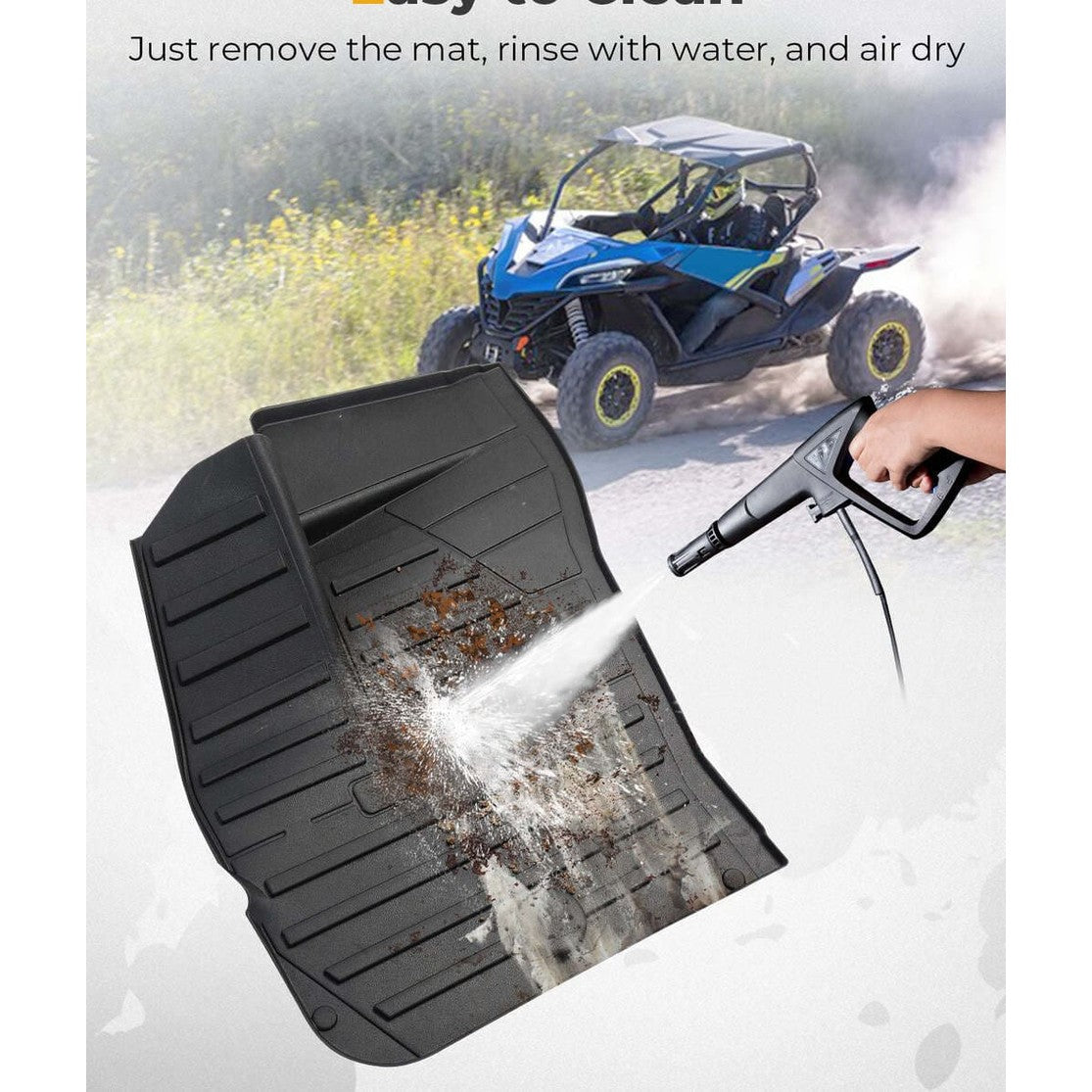 Kemimoto CF Moto ZForce 950 HO EX Front Floor Mats