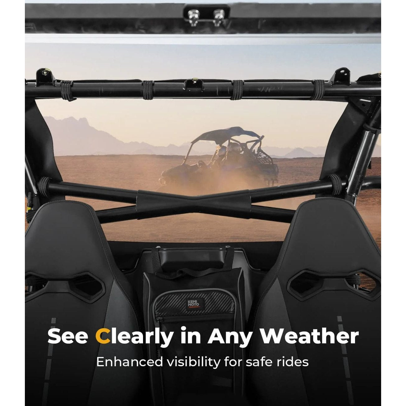 Kemimoto CF Moto ZForce 950 UTV Soft Rear Windshield
