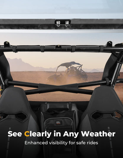 Kemimoto CF Moto ZForce 950 UTV Soft Rear Windshield