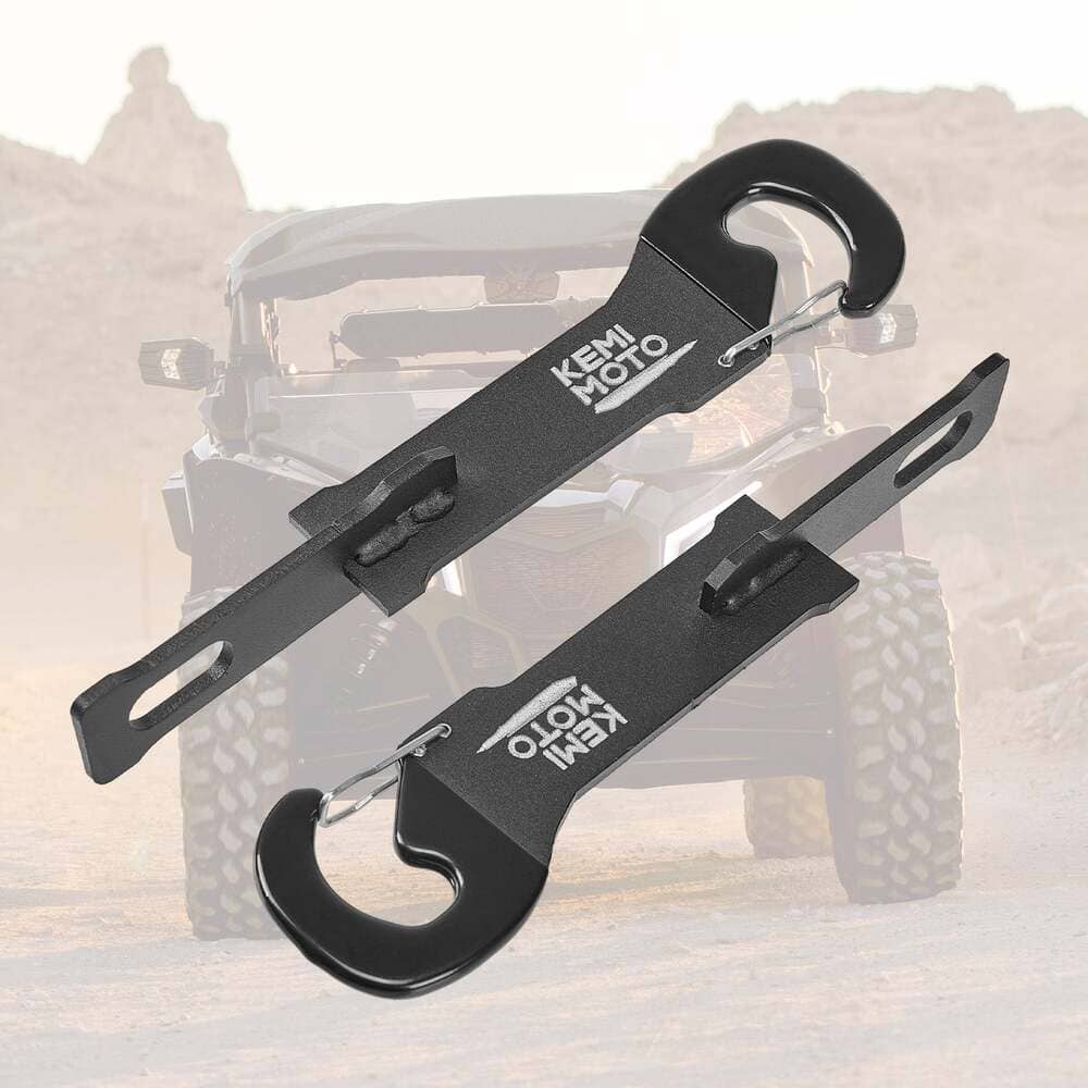 Kemimoto 1 Pair UTV 7" Anti-Rust Easy Door Latches