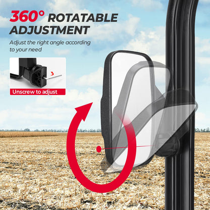 Kemimoto Polaris General 1000 Side Mirrors