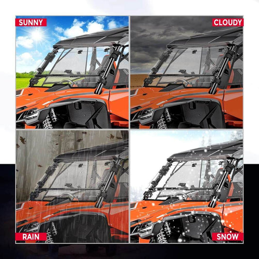 Kemimoto Honda Talon Flip 3-in-1 Windshield