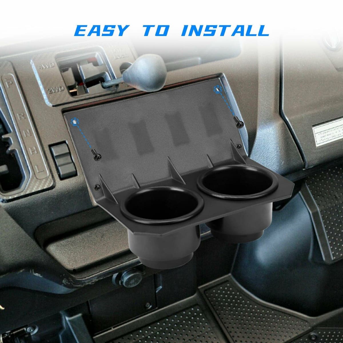 Kemimoto Honda Pioneer 1000 3/ 5 UTV Cup Holder w/ Switch Panel