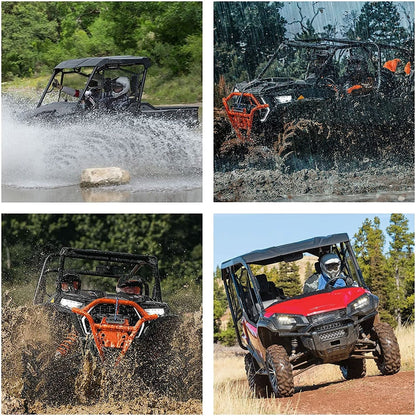 Kemimoto Honda Pioneer 1000-5 Fabric Rear Panel w/Open Window
