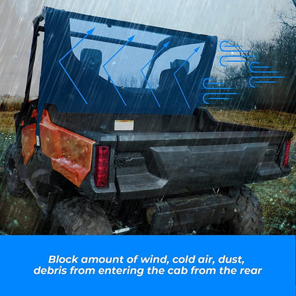 Kemimoto Honda Pioneer 1000-5 Fabric Rear Panel w/Open Window