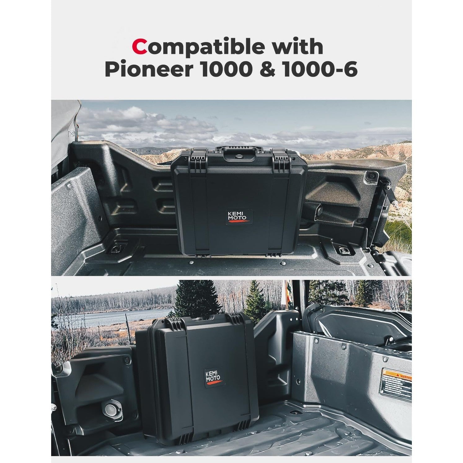 Kemimoto Honda Pioneer 1000 UTV DIY Tool Case Box