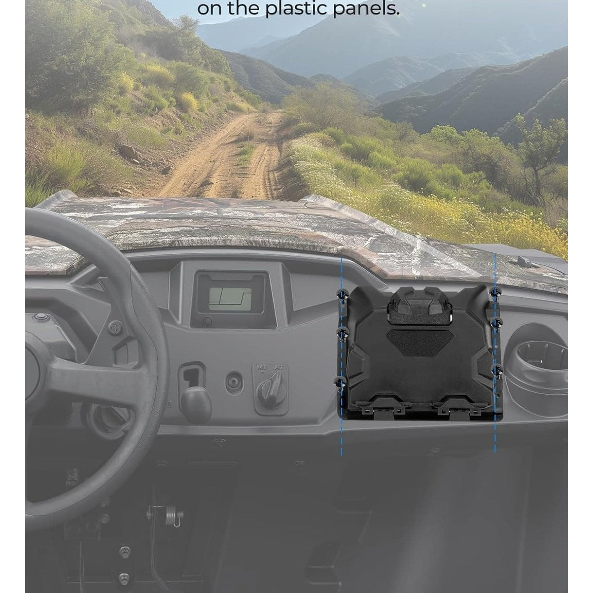 Kemimoto Honda Pioneer 500 Electronic Device Holder