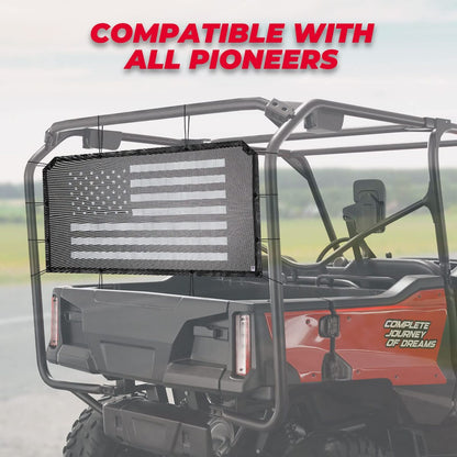 Kemimoto Honda Pioneer Soft Rear Window Net