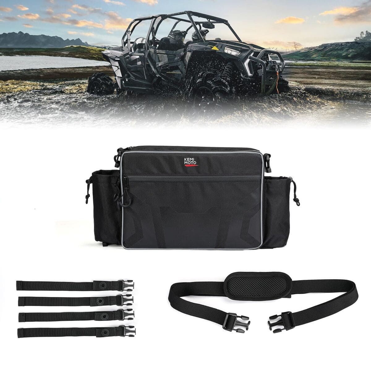 Kemimoto Honda/Polaris & Can-Am UTV Storage Bag