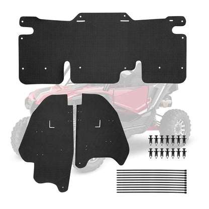 Kemimoto Honda Talon 1000R/1000X 3 Pcs Mud Guard