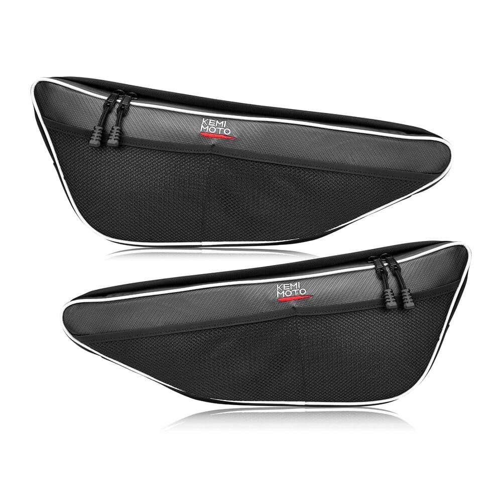 Kemimoto Honda Talon 1000R Door Bags with Knee Pad - 2 Pack