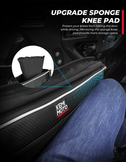Kemimoto Honda Talon Door Bags with Knee Pad 2 Pack