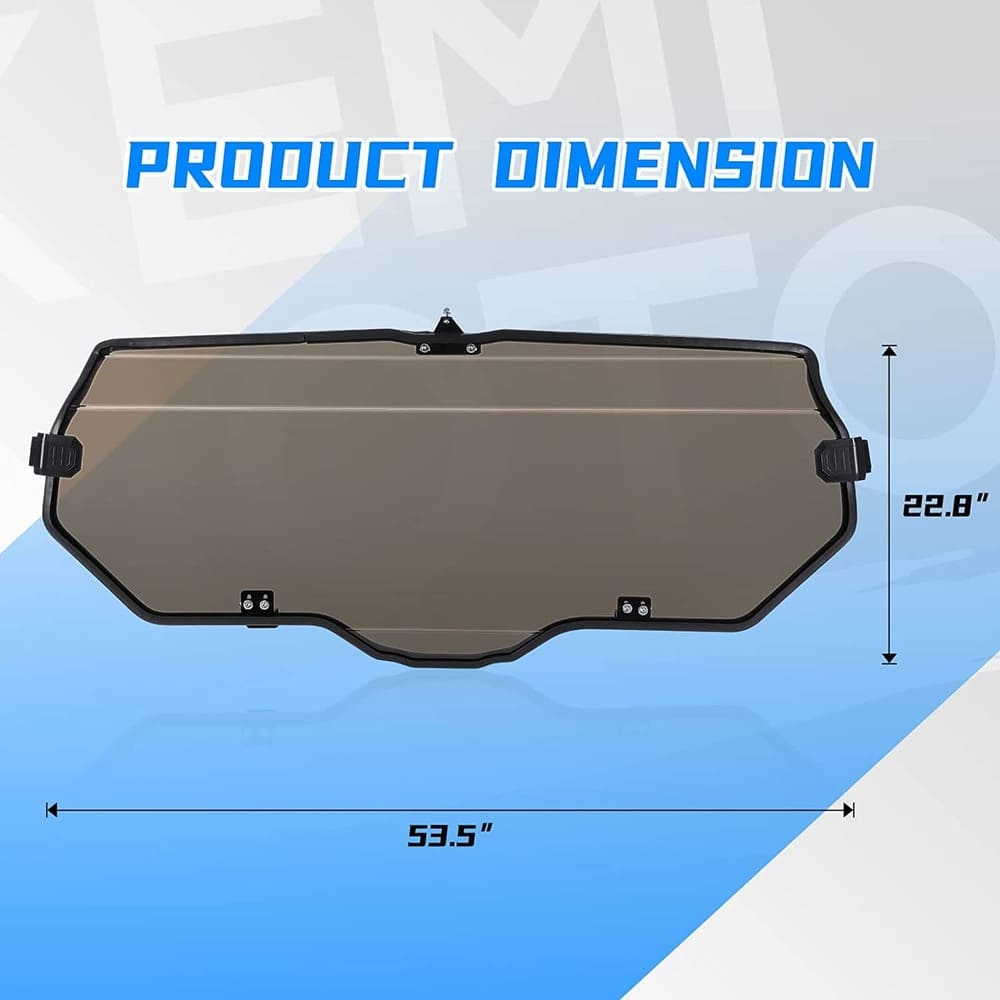 Kemimoto Honda Talon 1000X/1000R High Light Transmittance Rear Windshield