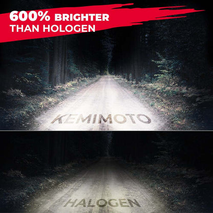 Kemimoto Led Headlight Bulbs 2 Pack