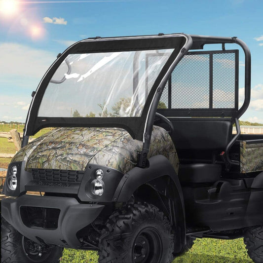 Kemimoto Kawasaki Mule 610/600/SX 600 Fabric Front Windshield