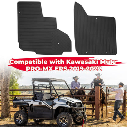 Kemimoto Kawasaki Mule Pro MX Floor Mats