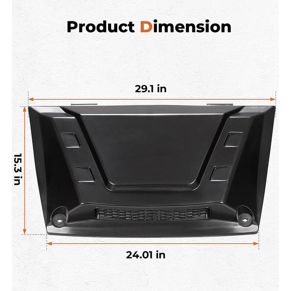 Kemimoto Kawasaki Mule Pro UTV Hood Scoop
