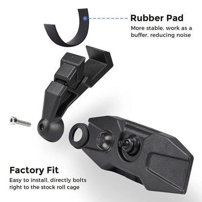 Kemimoto UTV Rear View Center Mirror