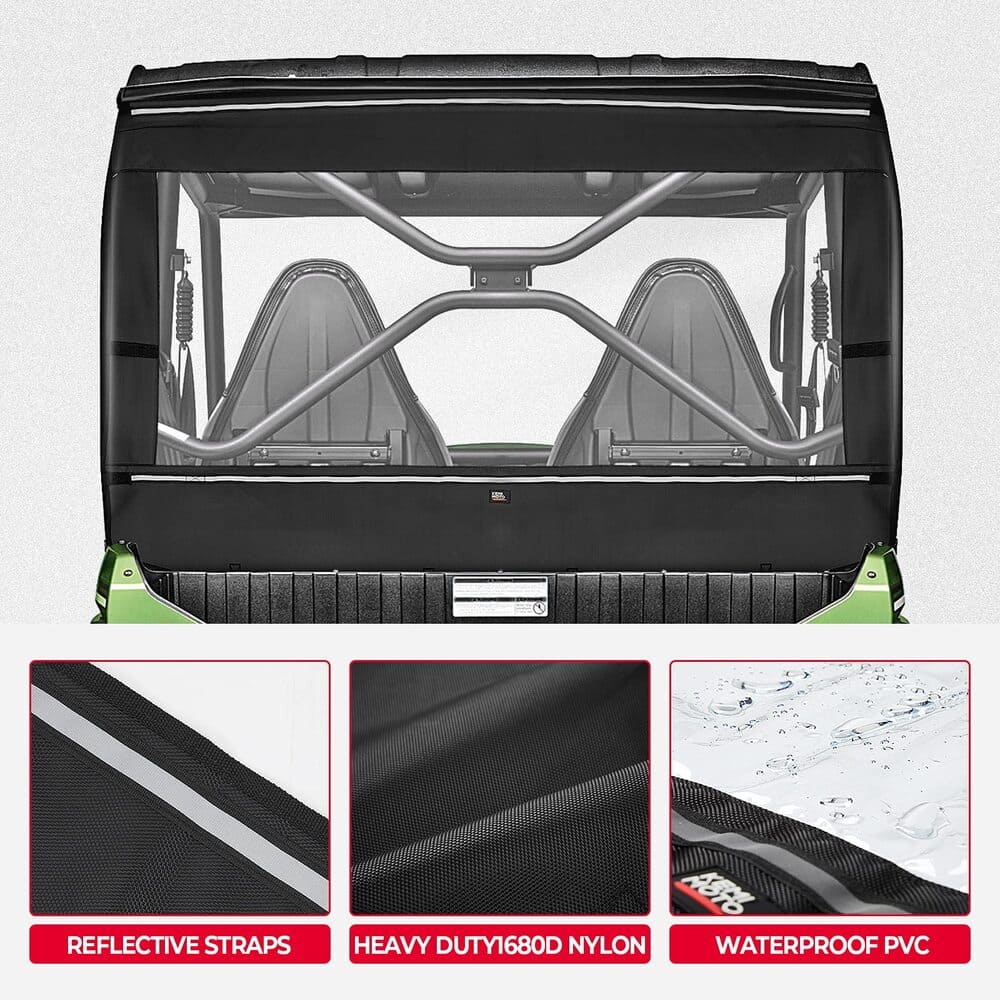 Kemimoto Kawasaki Teryx 4 800 Rear Soft Rear Windshield
