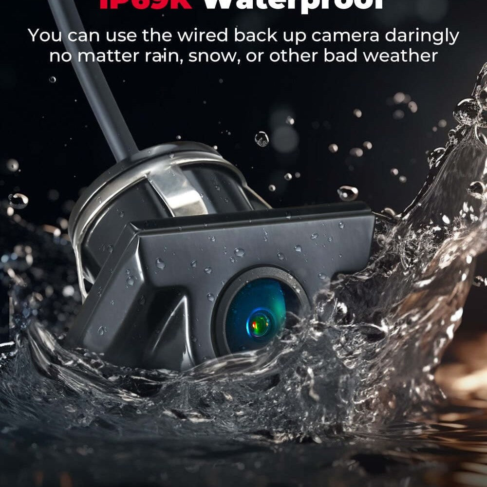 Kemimoto Kawasaki Teryx KRX 1000 Plug & Play Wired Rear Camera