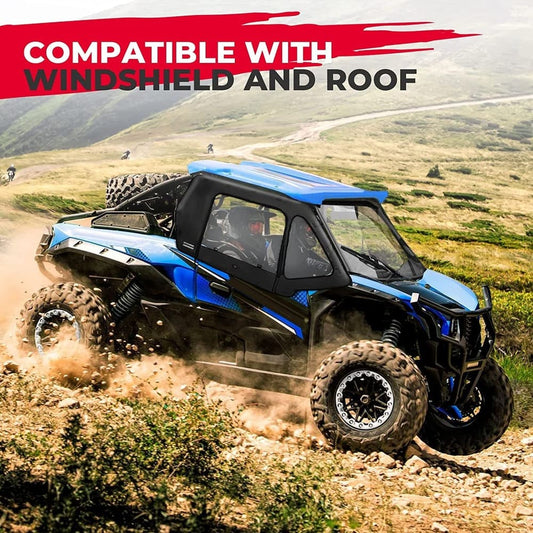 Kemimoto Kawasaki Teryx KRX 1000 Soft Cab Enclosures Upper Doors