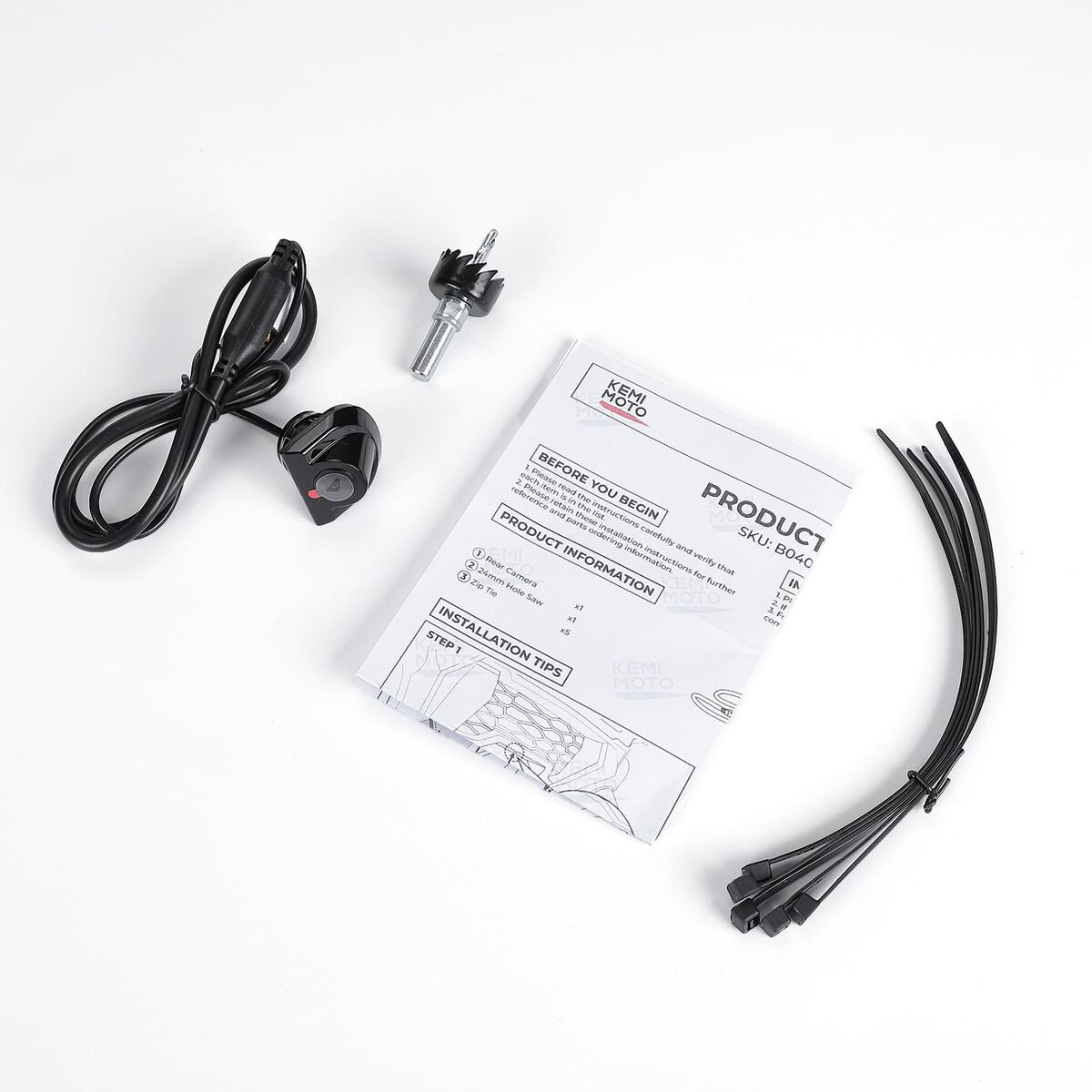 Kemimoto Kawasaki Teryx KRX 1000 Wired Rear Camera