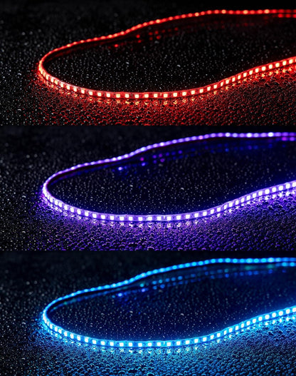 Kemimoto Can-Am Maverick X3 60'' UTV Windshield RGB Light Strips