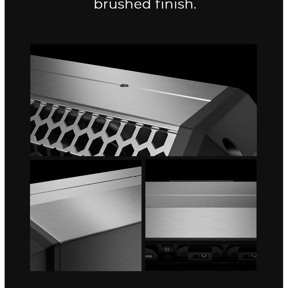 Kemimoto Midnight S40 16" Aluminum RGB Silver Bluetooth Soundbar