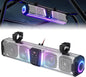 Kemimoto Midnight S80 26"/32" Aluminum 6-Speaker RGB Soundbar Silver