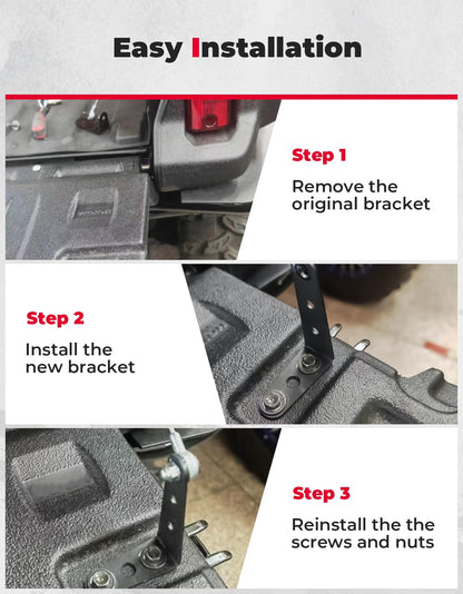 Kemimoto Honda Pioneer Tailgate Leveler Bracket