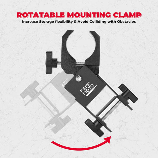 Kemimoto Polaris 1.5”-2” Roll Bars UTV Universal Drive Belt Mount