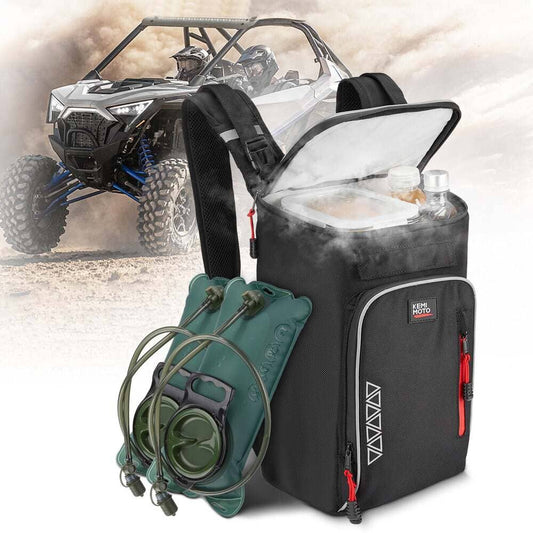 Kemimoto Polaris/Can-Am Updated Center Shoulder Console Bag w/Cooler Bag