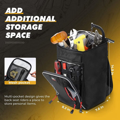 Kemimoto Polaris/Can-Am Updated Center Shoulder Console Bag w/Cooler Bag